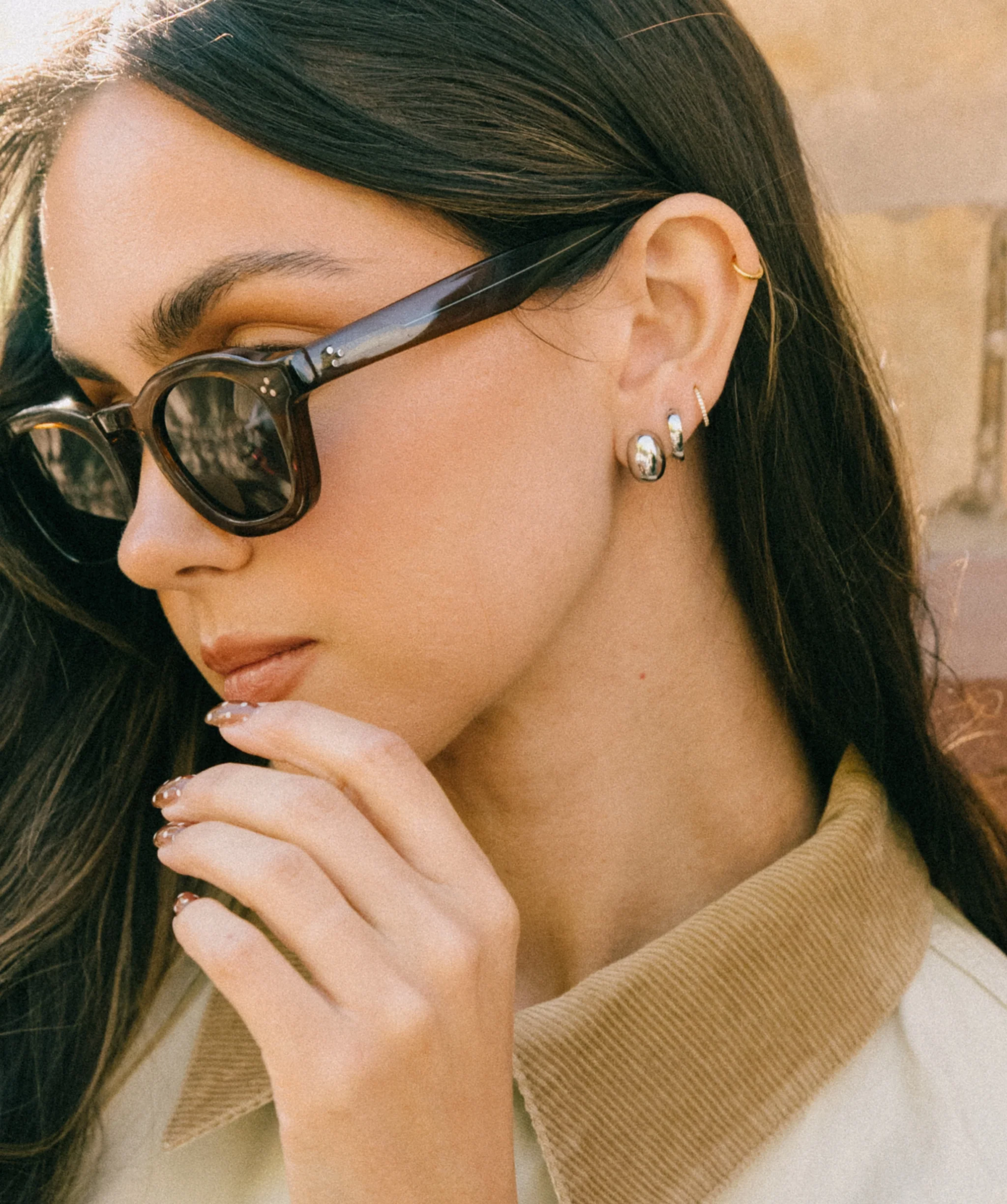 Dome Earrings - Image 4