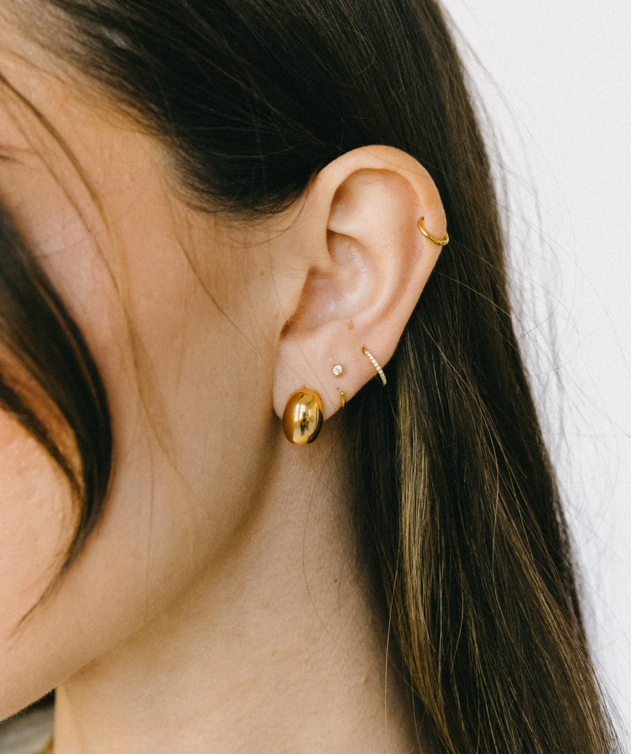 Dome Earrings - Image 3